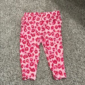 Posh peanut pink spotted ruffle butt leggings 6-12 months